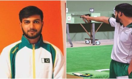 Pakistani shooter Gulfam made it to Paris Olympics