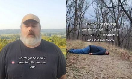 The man who posted videos of being dead became a TV actor