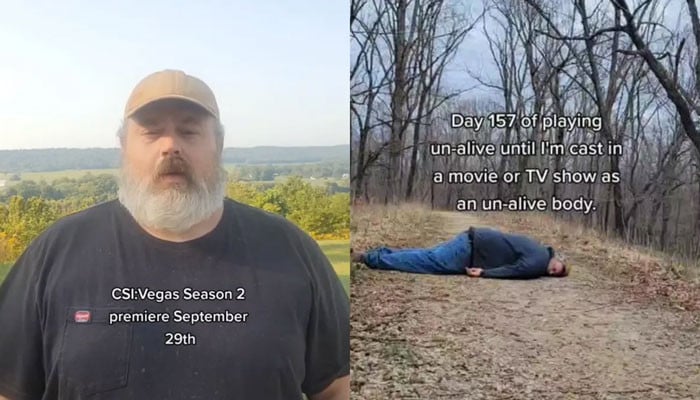 The man who posted videos of being dead became a TV actor