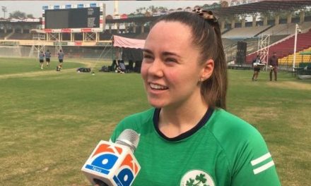 The Irish captain described the weather in Lahore as a challenge