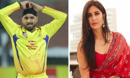 The video of Katrina Kaif playing cricket with Harbhajan Singh has gone viral