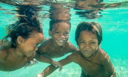 The tribe whose children can hold their breath underwater for 13 minutes