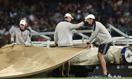 The rain stopped in the Pakistan Africa match, the match resumed  the game