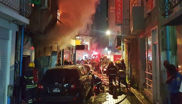 11 people including 8 Indian citizens died in the fire in the building