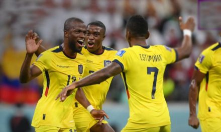 In the opening match, host Qatar was defeated by Ecuador 0-2