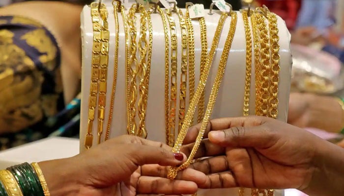 Gold has become more expensive per tola in the country