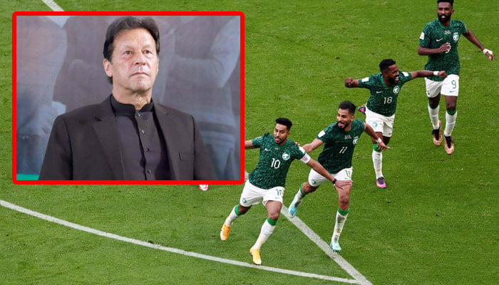 Congratulations to Imran Khan’s Saudi team for their historic victory against Argentina