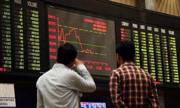 Sharp decline in stock exchange after interest rate hike
