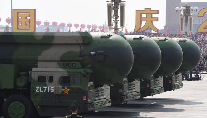 China rejected the US report regarding the increase in its nuclear weapons