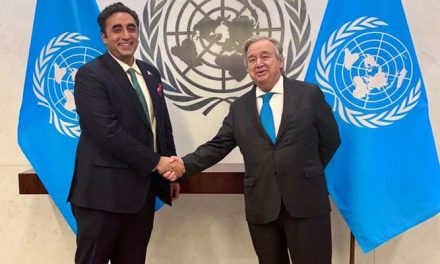Bilawal Bhutto’s meeting with the Secretary General of the United Nations