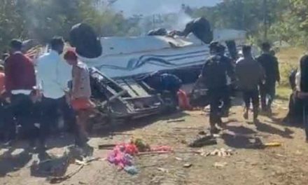 School bus accident in India, 15 female students killed