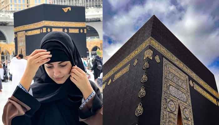 Kanza Hashmi’s first Umrah, seeing the Kaaba in reality was described as miraculous