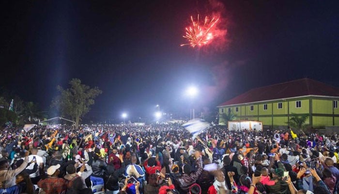 9 people died in a stampede during New Year celebrations