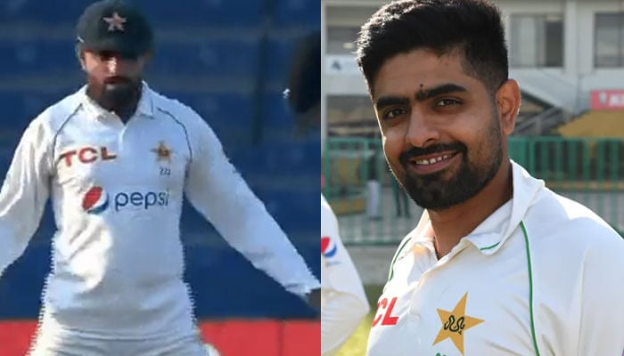 ‘Captain is in mode’, Babar’s light-hearted dance move goes viral in Karachi Test