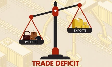 A record 2.3 percent increase in domestic trade deficit during December, Bureau of Statistics
