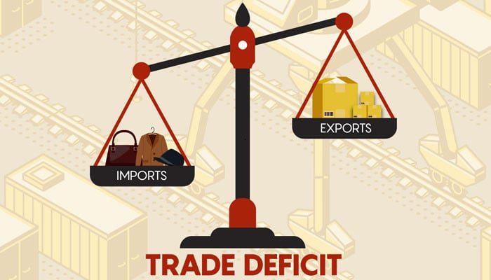 A record 2.3 percent increase in domestic trade deficit during December, Bureau of Statistics