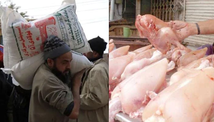 Further reduction in price of flour and chicken meat in Lahore