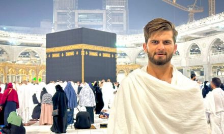 Shaheen Afridi achieved the happiness of Umrah