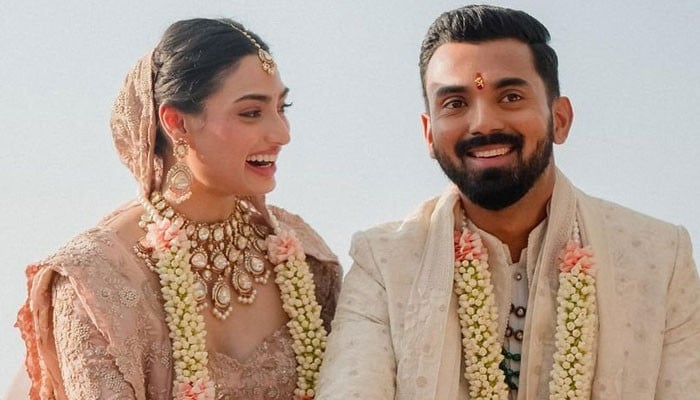Actress Athiya Shetty and cricketer KL Rahul’s wedding pictures have come out