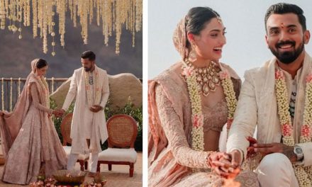 Athiya Shetty’s wedding dress took 10,000 hours to make: Indian media