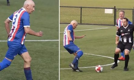 The Australian citizen won the title of the world’s longest-lived football player