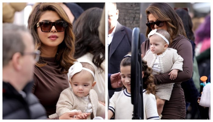 Priyanka showed her daughter’s face to the world for the first time