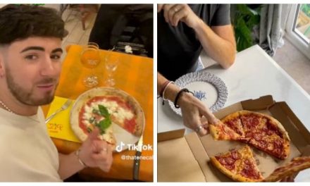 Tik Tok flew to Italy from London for cheap pizza