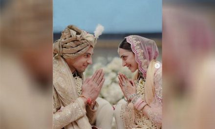 Indian actors Siddharth and Kiara tied the knot