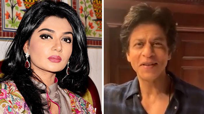 Shahrukh Khan’s video message for Pakistani actress Ifta Umar