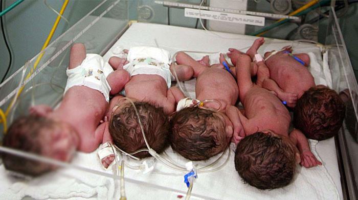 A mother of 7 gives birth to 5 more children