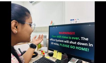 Shift over, go home now!  The company shuts down the systems after office hours