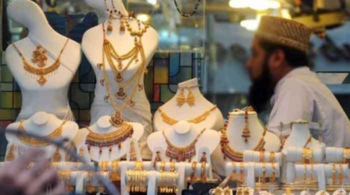 Once again the price of gold per tola increased by thousands of rupees