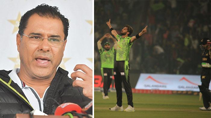 Before the match against Zalmi, what did Shaheen say to Waqar Younis that he fulfilled?