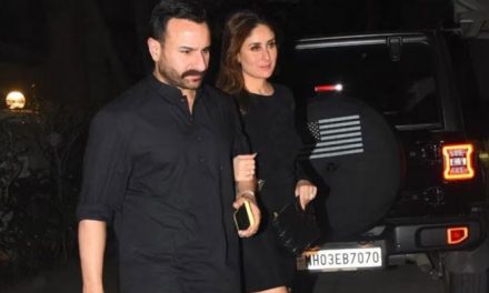 Why were the photographers asked to come into the bedroom?  Saif explained