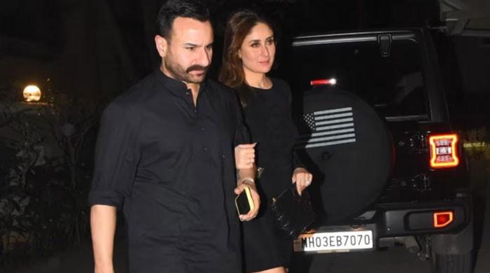 Why were the photographers asked to come into the bedroom?  Saif explained