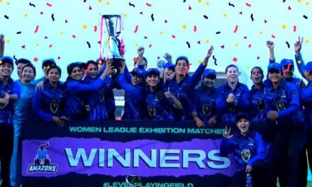 The Amazons won the exhibition women’s league with a 1-2 lead