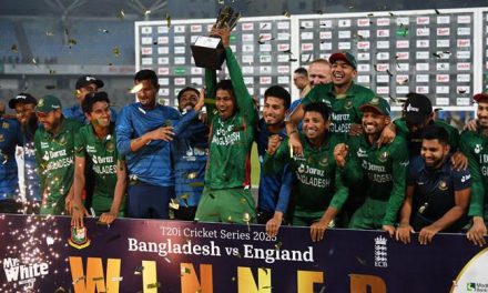 Bangladesh swept the world champion England in the T20 series