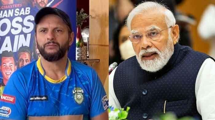 What was Afridi’s response to the Indian journalist’s question about Modi?