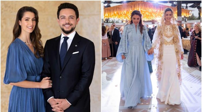 The wedding ceremony of Jordan’s Crown Prince Hussein with the Saudi architect has started