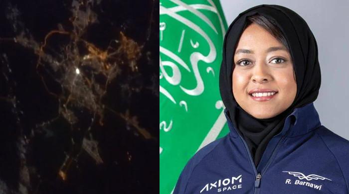 The first Arab woman astronaut shared the views of Masjid al-Haram from space