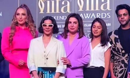 Popular Pakistani stylist Nabila’s talent shines at India’s IIFA Awards